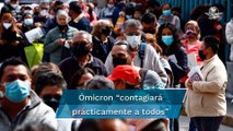 “No vacunados recibirán peor impacto de ómicron”