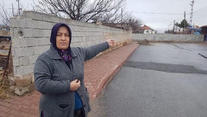 YOLA DUVAR ÖREN YEŞİLAĞAÇ: ALDIĞIM ARSADAN YOLUN GEÇTİĞİ SONRADAN ORTAYA ÇIKTI