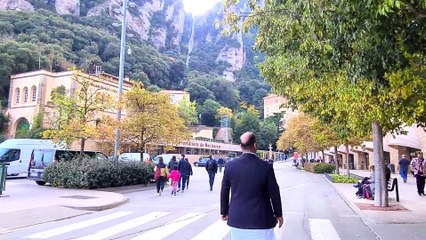 second time visit at Santa Maria de Montserrat Abbey  Barcelona Spain