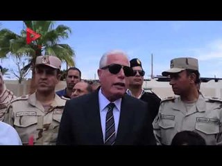 محافظ جنوب سيناء يتفقد اللجان الانتخابية فى "الطور"
