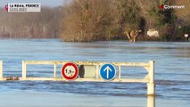 بدون تعليق: ارتفاع منسوب مياه الأنهار يهدد حياة سكان منطقة جيروند في فرنسا