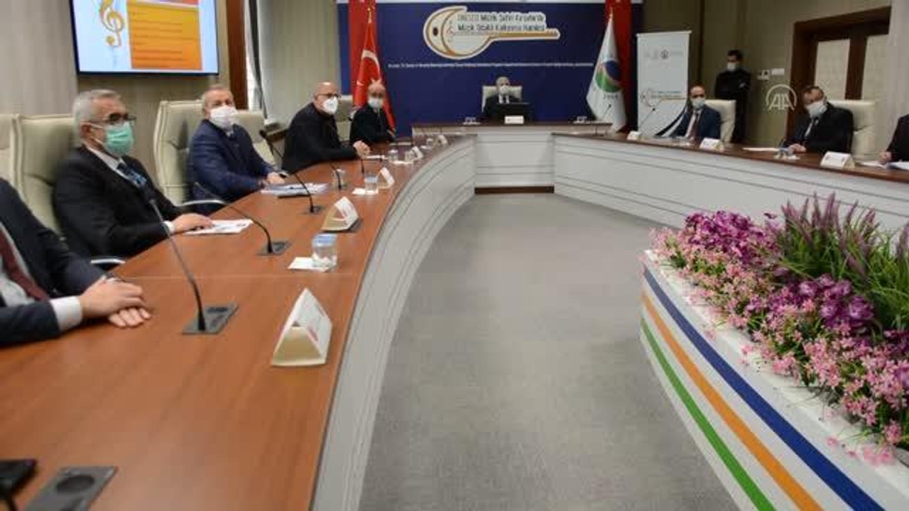 "UNESCO Müzik Şehri Kırşehir'de Müzik Odaklı Kalkınma Hamlesi Projesi" tanıtıldı