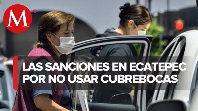 ¡Que no te multen! Uso de cubrebocas será obligatorio en Ecatepec