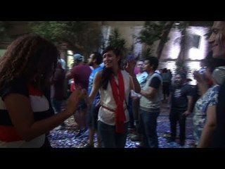 على أنغام "3 دقات".. الجالية الفرنسية تحتفل بفوز الديوك بالمونديال