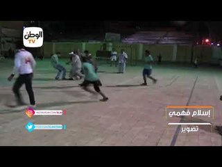 إفطار وكرة قدم تجمعان القس والشيخ بالمنيا  "إلعب يا أبونا"