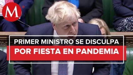 Boris Johnson admite que asistió a fiesta durante el confinamiento; pide perdón