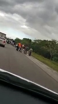 Dos fallecidos en accidente de tránsito en la Autopista Nacional