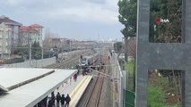 Marmaray'da intihar...Raylara atladı, trenin altında kalarak can verdi