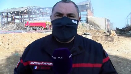 Incendie Saint Chamas: les opérations de noyage ont commencé au centre de stockage de déchets