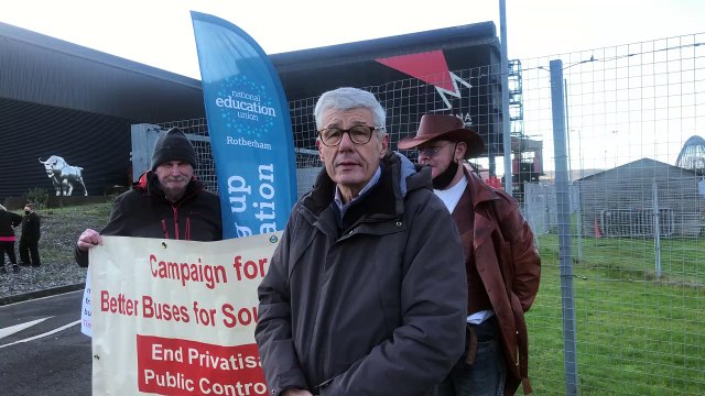 George Arthur of Better Buses for South Yorkshire