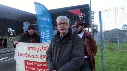 George Arthur of Better Buses for South Yorkshire