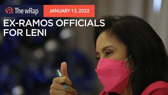 6 years after Ramos backed Duterte, his ex-officials endorse Robredo