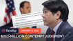 Marcos Jr. continues to evade $353-million contempt judgment of US court