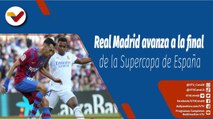 Deportes VTV | Real Madrid venció 3-2  al FC Barcelona en prórroga y pasa a la final de la Supercopa de España