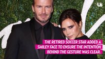 David Beckham Writes Lunchbox Note to ‘A–hole’ Victoria Beckham