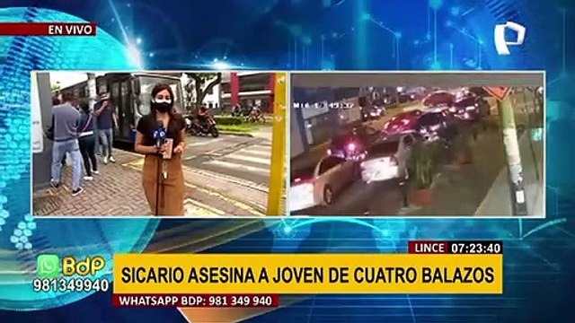 Continúa investigación por asesinato de joven con antecedentes policiales en Lince