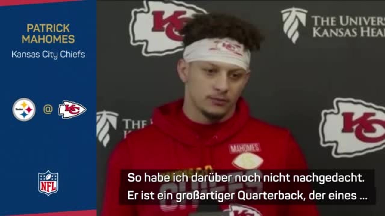 Mahomes: roethlisberger kommt in "hall of fame"