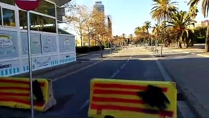 Las playas de Barcelona, sin aparcamientos