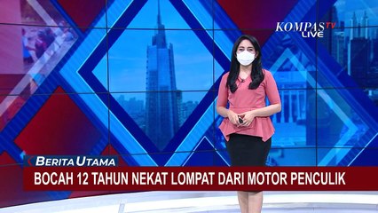 Gagalkan Penculikan, Anak yang Jadi Korban Lompat dari Motor Penculik dan Teriak Minta Tolong!
