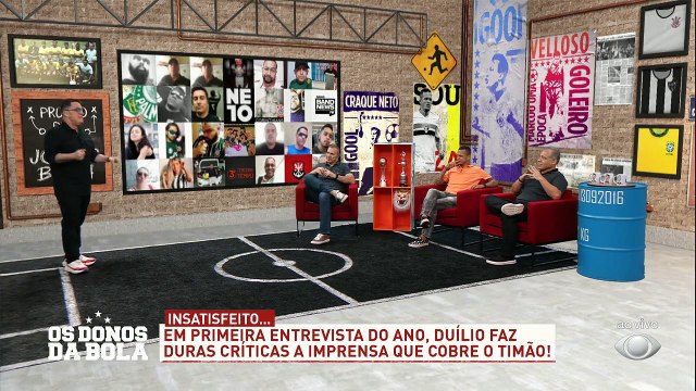 Duílio Monteiro, presidente do Timão, respondeu firme alguns jornalistas na coletiva de ontem. Ele tem motivos e faz um bom comando para argumentar?#OsDonosDaBola #Corinthians