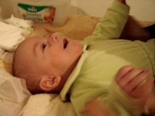 rigole avec son papa (mathilde)