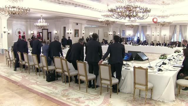 Cumhurbaşkanı Erdoğan, Avrupa Birliği Üyesi ülkelerin Ankara Büyükelçileriyle gerçekleştirilen toplantıda konuştu