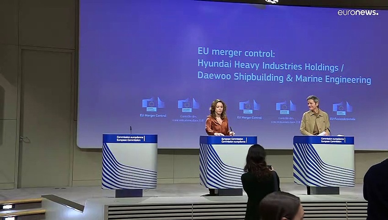Wettbewerbsbedenken: eu verbietet schiffsbaufusion von hyundai und daewoo