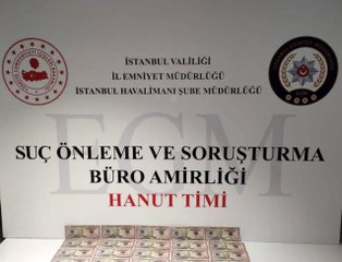 Taksicinin dikkati Business Class'ta uçacak kalpazanı yakalattı... Ödemelerini sahte dolarla yapmış