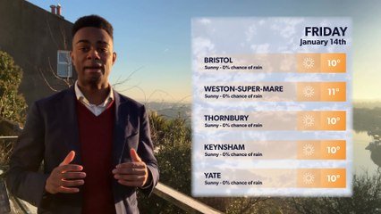Daily Weather Report for Bristol 13 January