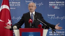 CHP Genel Başkanı Kemal Kılıçdaroğlu kanaat önderleri, muhtarlar ve STK buluşmaları toplantısı gerçekleştirdi