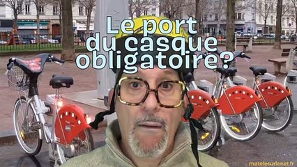 Le port du casque à vélo obligatoire ?