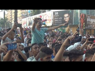 رقص وسيلفي وبلالين بعد الصلاة بمصطفى محمود احتفالا بعيد الأضحى