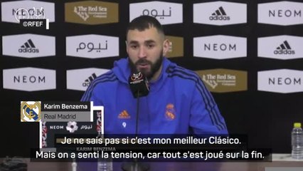 Demi-finale - Benzema : "Un match très dur"