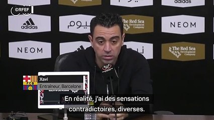 Demi-finale - Xavi : "Le Barça a mérité d'aller en finale"