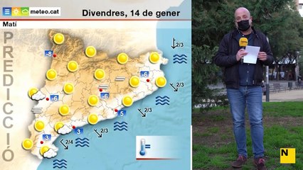 Catalunya bajo cero con fuertes heladas