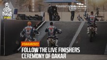 Finish Podium presented by Gaussin - #Dakar2022