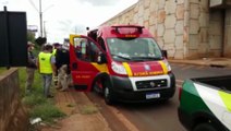 Duas pessoas ficam feridas após caírem de bicicleta no Trevo Cataratas