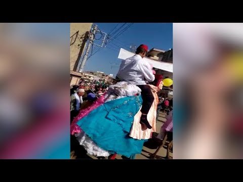 بـ الطبول وجذوع النخيل والشربات .. أهالي دسوق يحتفلون بالمولد النبوي