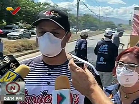 Lara | Colocan 180 toneladas de asfalto para recuperar la zona industrial II de Barquisimeto