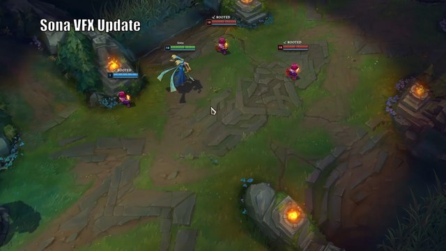 La actualización visual de Sona en la 12.2 (League of Legends)