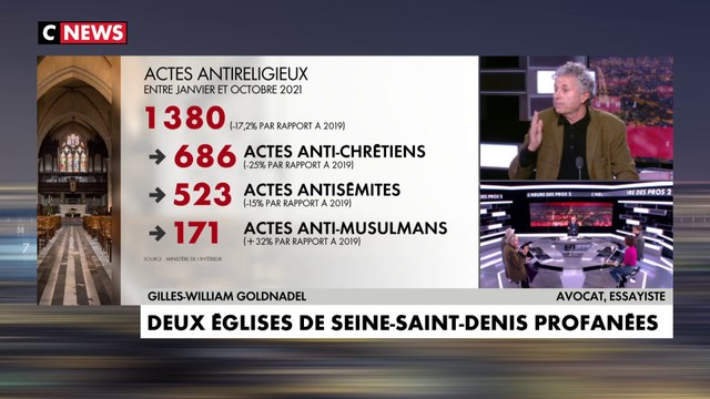 Gilles-William Goldnadel : «C'est considéré comme la religion du vieux peuple, des blancs, même si ce n'est pas le cas»