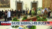 David Sassoli's coffin to lie in state at Rome City Hall ahead of state funeral