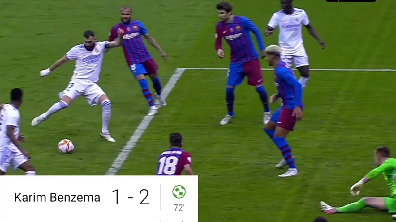 | Barcelona - Real Madrid all goals. Match highlights. Supercoppa de Espana 2022 | Барселона - Реал Мадрид все голы. Обзор матча. Суперкубок Испании |