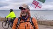 A former Royal Navy sailor is walking around nearly 8,000 miles around the UK coast - after first coming up with the idea aged seven years old.