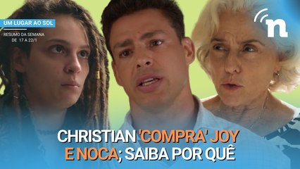 Um Lugar Ao Sol: Christian se declara para Lara e quebra a cara