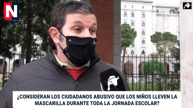 ¿Creen que es necesario que los niños lleven mascarilla 8 horas al día?