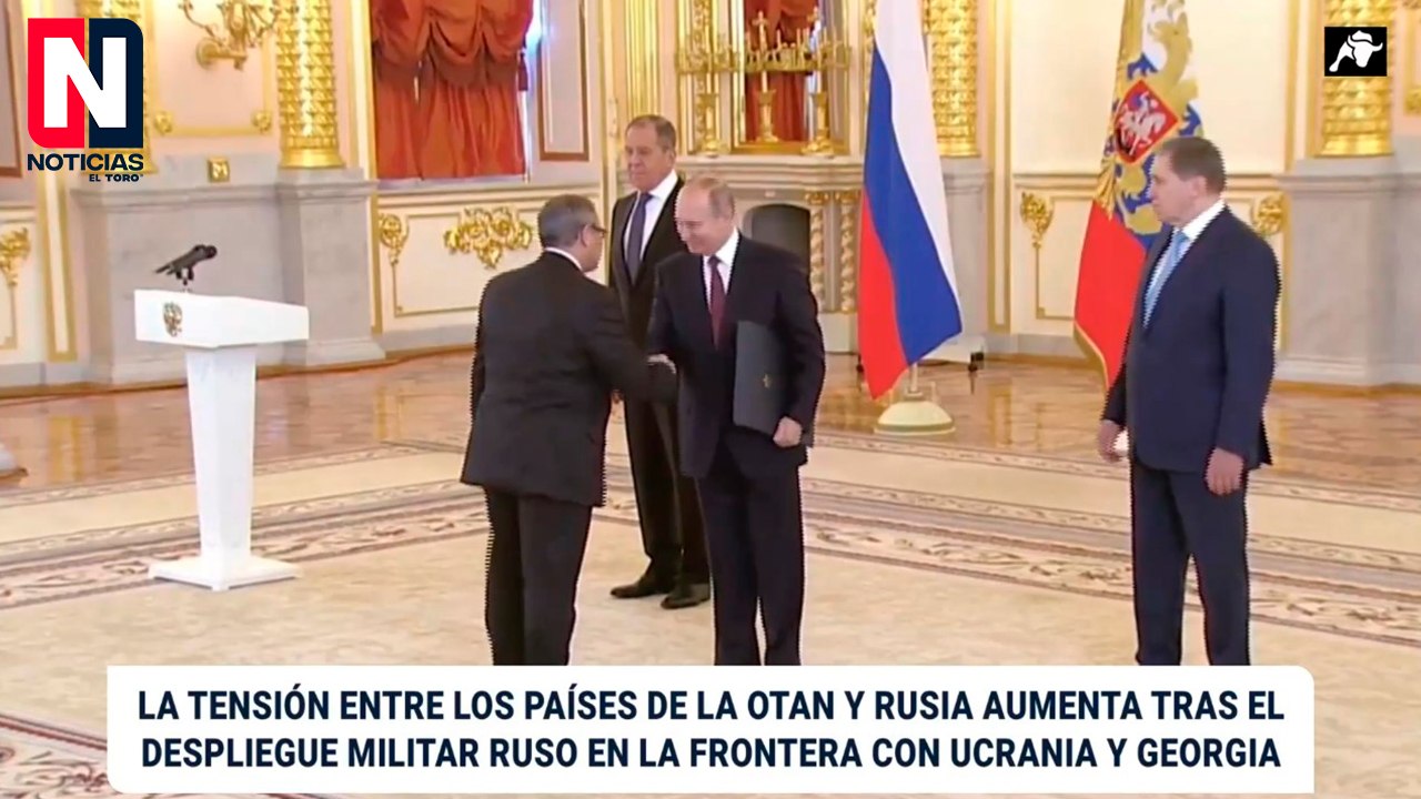 La tensión entre los países de la OTAN y Rusia aumenta en la frontera con Ucrania