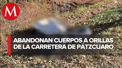 Download Video: Hallan dos cuerpos en bolsas de plástico en Pátzcuaro, Michoacán