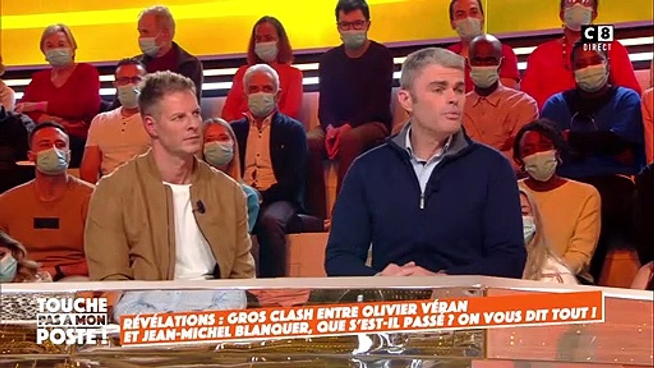 VOICI "Jean-Michel calme toi" Touche pas à mon poste revient sur le clash entre Olivier Veran et Jean-Michel Blanquer