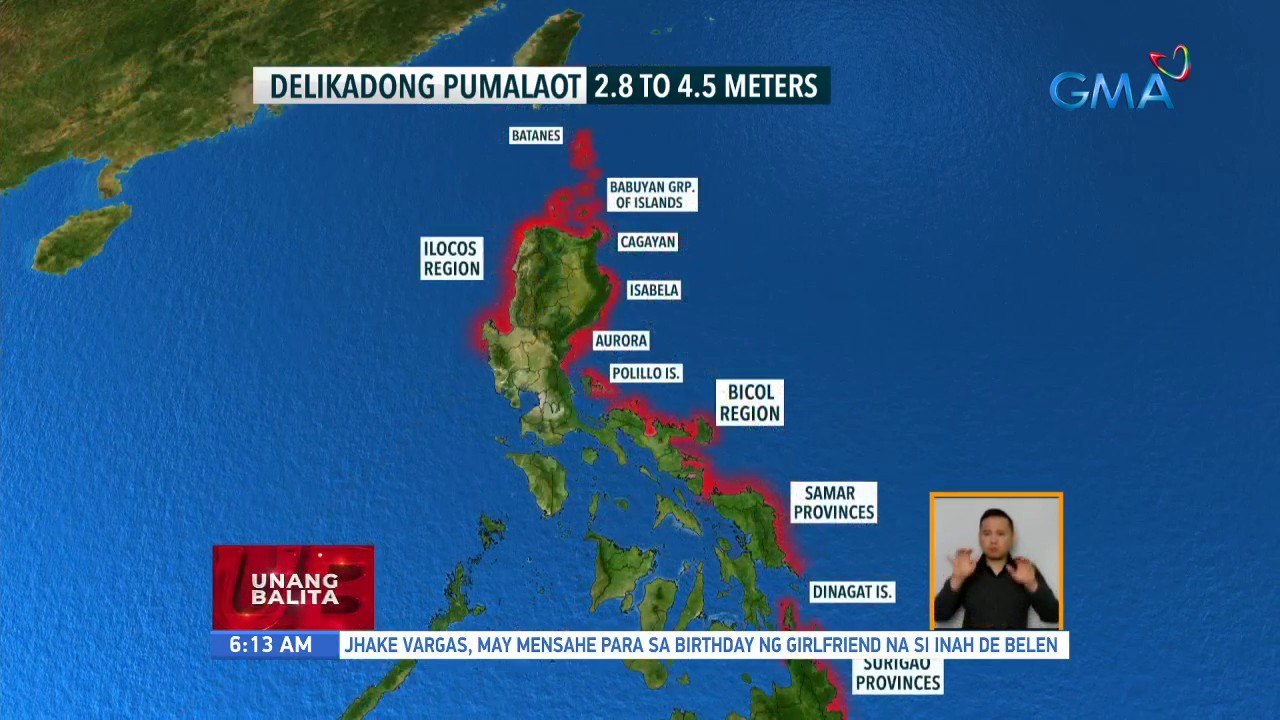 Weather update as of 6:13 a.m. (January 14, 2022) | UB